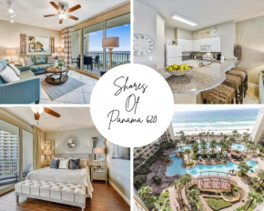 Shores of Panama 620-Sleeps 8, Free Fun! Reserved Parking Space! Updated! condo